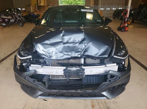 5NPEK4JC4MH109649 2021 HYUNDAI SONATA Gray Widok z przodu