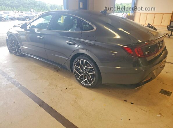 5NPEK4JC4MH109649 2021 HYUNDAI SONATA Gray Tył lewy
