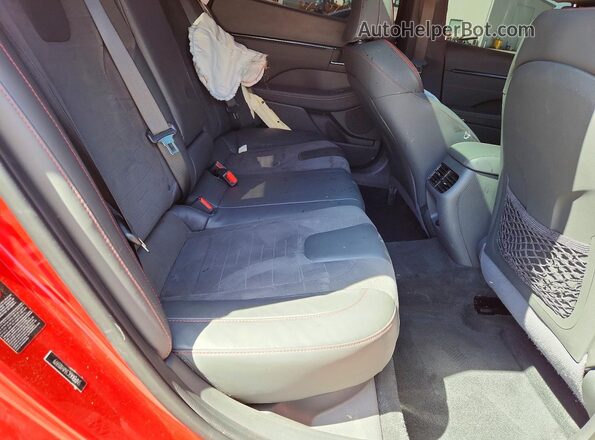 5NPEK4JC5MH105979 2021 HYUNDAI SONATA Красный Вид задних сидений