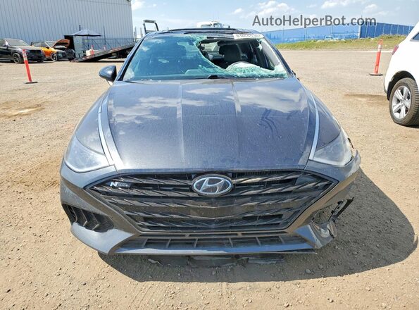 5NPEK4JC5MH110129 2021 HYUNDAI SONATA Black Vista frontal