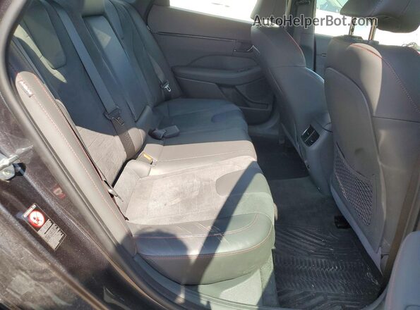 5NPEK4JC5MH110129 2021 HYUNDAI SONATA Black Vista de los asientos traseros