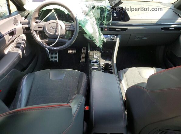 5NPEK4JC5MH110129 2021 HYUNDAI SONATA Black Vista del salpicadero