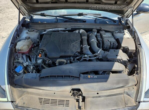 5NPEK4JCXMH096955 2021 HYUNDAI SONATA Silver Rear interior view