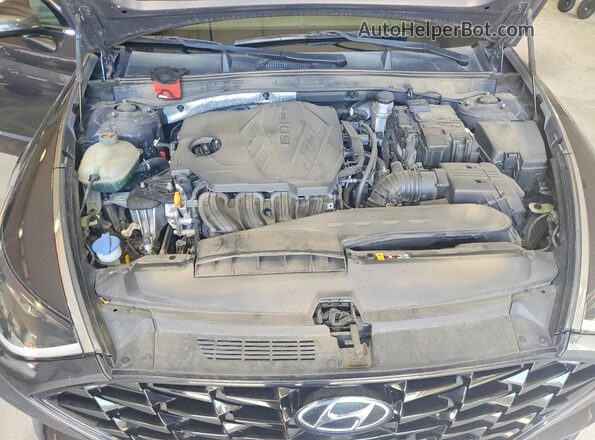 5NPEL4JA0LH058614 2020 HYUNDAI SONATA Угольный Вид задней части салона