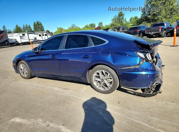 5NPEL4JA0MH096359 2021 HYUNDAI SONATA Blue უკანა მარცხენა