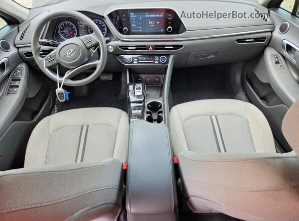 5NPEL4JA2LH056346 2020 HYUNDAI SONATA Black Dashboard view