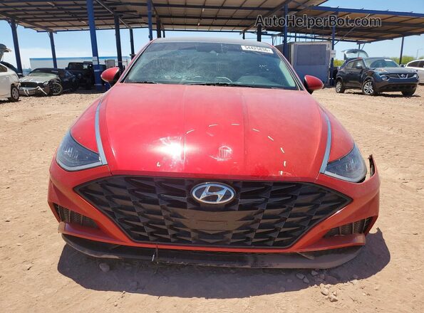 5NPEL4JA2MH068661 2021 HYUNDAI SONATA Red Front view