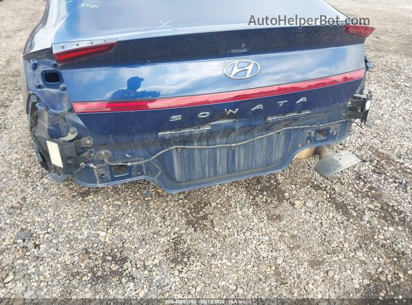 5NPEL4JA3LH002862 2020 HYUNDAI SONATA Blue წინა ხედი