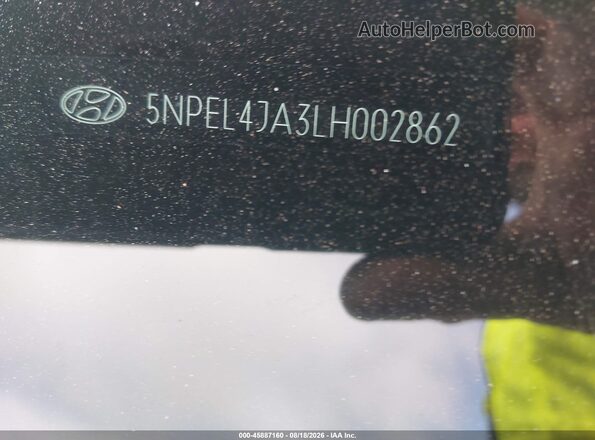 5NPEL4JA3LH002862 2020 HYUNDAI SONATA Blue 