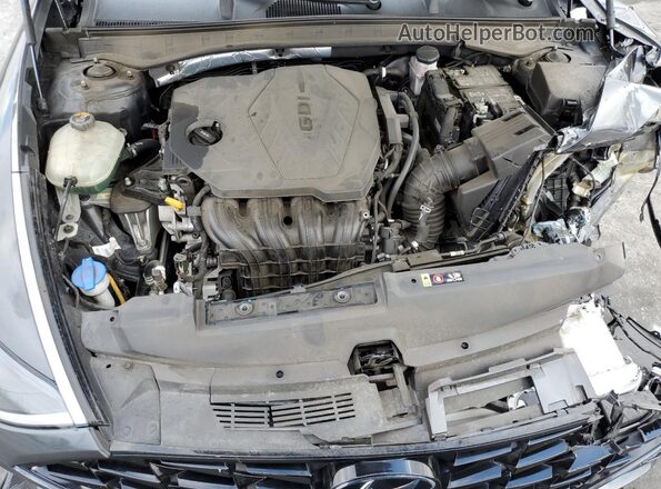 5NPEL4JA3LH021394 2020 HYUNDAI SONATA Black Вид задньої частини салону