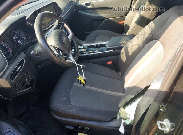5NPEL4JA3LH031522 2020 HYUNDAI SONATA Black Սալոնի դիմացի տեսք