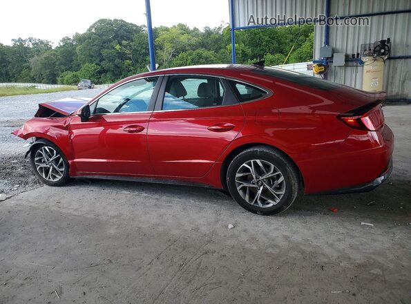 5NPEL4JA3LH033660 2020 HYUNDAI SONATA Red Tył lewy