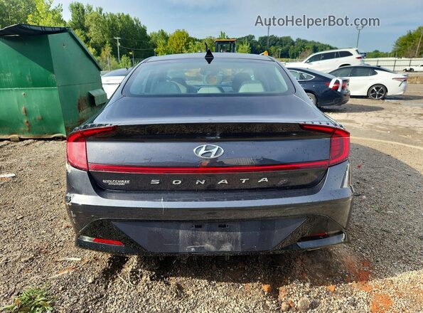 5NPEL4JA3LH053536 2020 HYUNDAI SONATA Gray Rear view