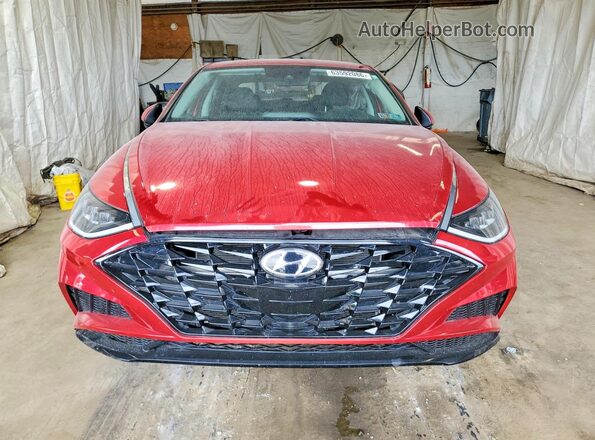 5NPEL4JA4MH066460 2021 HYUNDAI SONATA Красный Вид спереди