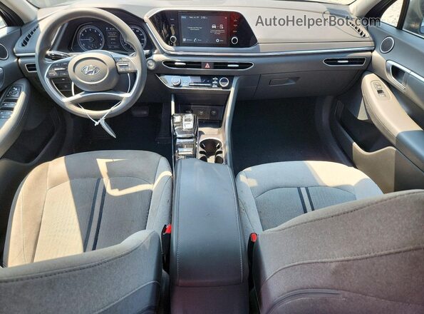 5NPEL4JA4MH105161 2021 HYUNDAI SONATA Blue Vista del salpicadero