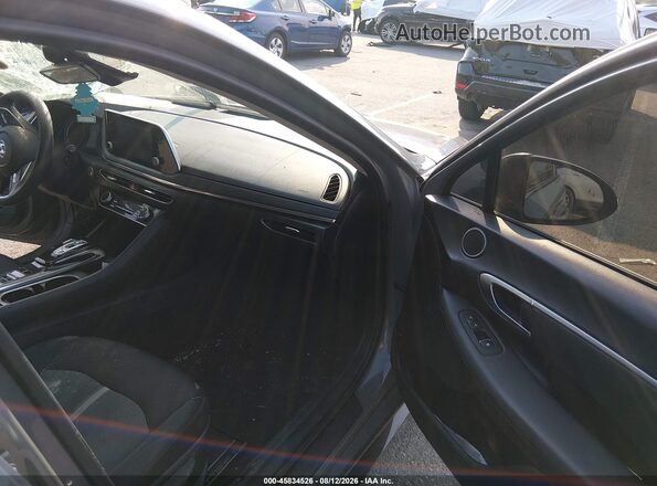 5NPEL4JA4MH121246 2021 HYUNDAI SONATA Gray Widok wnętrza z przodu