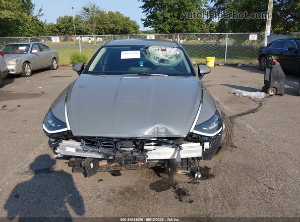 5NPEL4JA4MH121246 2021 HYUNDAI SONATA Gray Widok z przodu