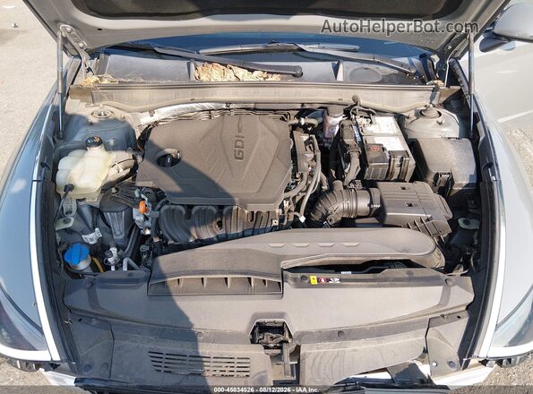 5NPEL4JA4MH121246 2021 HYUNDAI SONATA Gray Widok z tyłu