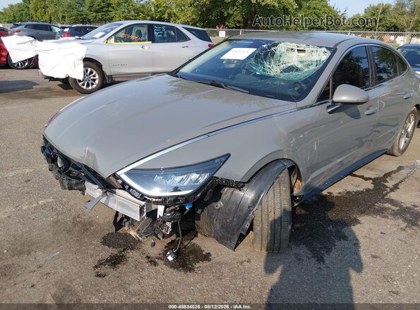 5NPEL4JA4MH121246 2021 HYUNDAI SONATA Gray 