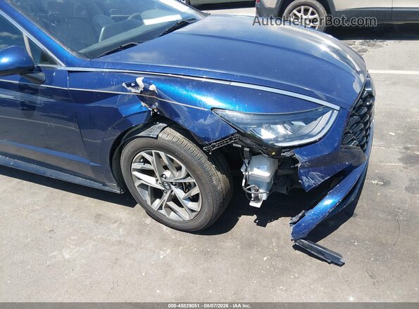 5NPEL4JA5LH045776 2020 HYUNDAI SONATA Синий Вид спереди
