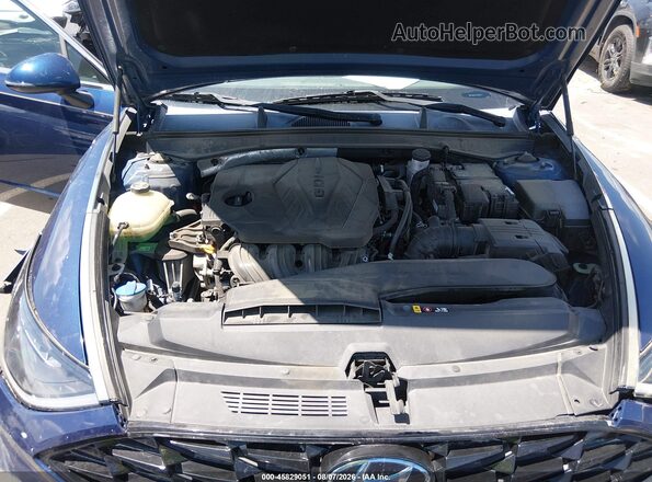 5NPEL4JA5LH045776 2020 HYUNDAI SONATA Синий Вид сзади