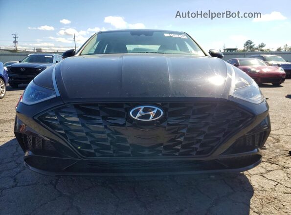 5NPEL4JA6MH067173 2021 HYUNDAI SONATA Black Widok z przodu