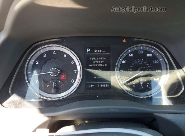 5NPEL4JA6MH067173 2021 HYUNDAI SONATA Black Widok zestawu wskaźników