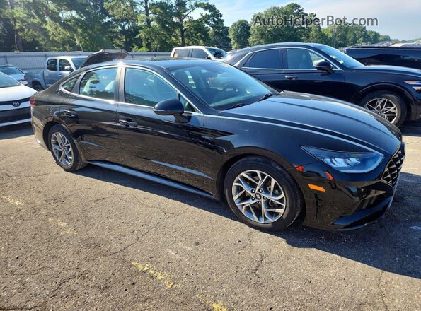 5NPEL4JA6MH068193 2021 HYUNDAI SONATA Black Delantero derecho