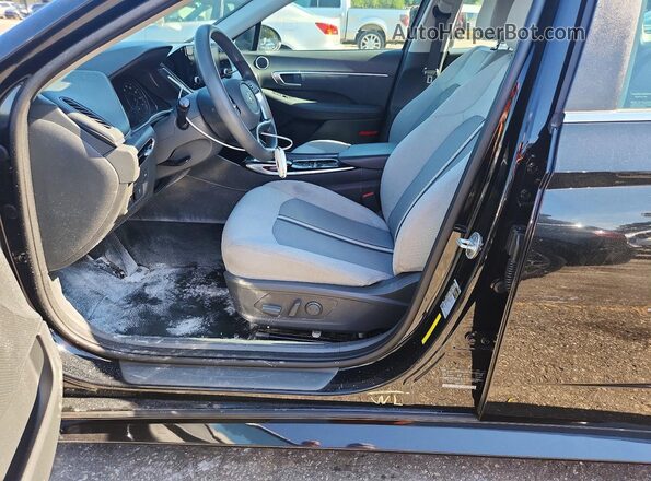 5NPEL4JA6MH068193 2021 HYUNDAI SONATA Black Vista del compartimento del motor