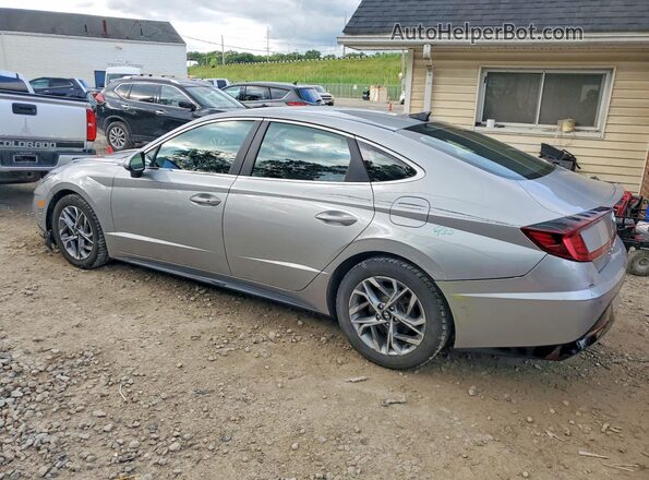 5NPEL4JA8LH030897 2020 HYUNDAI SONATA Серебряный Задняя левая четверть