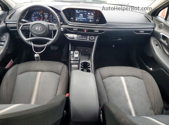 5NPEL4JA8LH030897 2020 HYUNDAI SONATA Серебряный Вид панели приборов