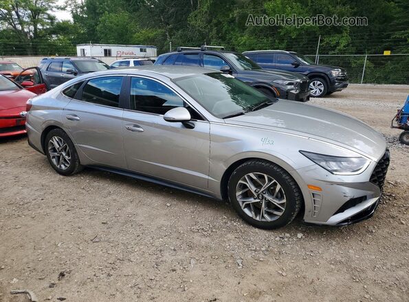 5NPEL4JA8LH030897 2020 HYUNDAI SONATA Серебряный Передняя правая четверть