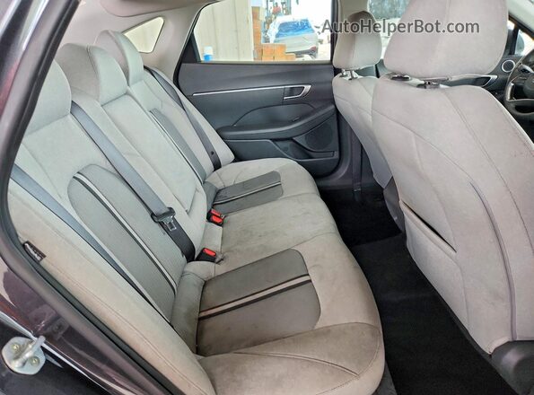 5NPEL4JA9LH031699 2020 HYUNDAI SONATA Gray Widok tylnych siedzeń