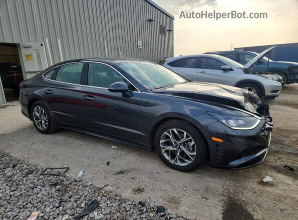 5NPEL4JA9MH068415 2021 HYUNDAI SONATA Серый Передняя правая четверть