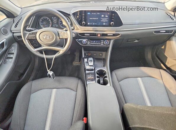 5NPEL4JA9MH068415 2021 HYUNDAI SONATA Серый Вид панели приборов