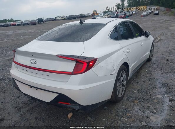 5NPEL4JA9MH072089 2021 HYUNDAI SONATA Белый Задняя правая четверть