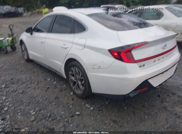 5NPEL4JA9MH072089 2021 HYUNDAI SONATA Белый Задняя левая четверть