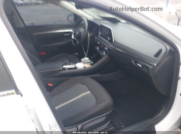 5NPEL4JA9MH072089 2021 HYUNDAI SONATA Белый Вид салона спереди