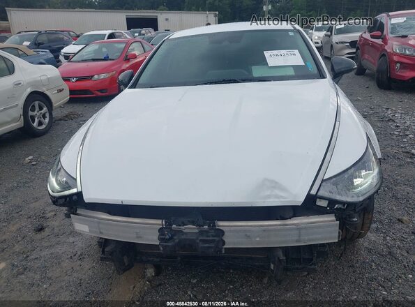 5NPEL4JA9MH072089 2021 HYUNDAI SONATA Белый Вид щитка приборов