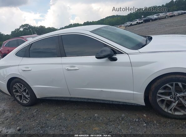 5NPEL4JA9MH072089 2021 HYUNDAI SONATA Белый Вид задней части салона