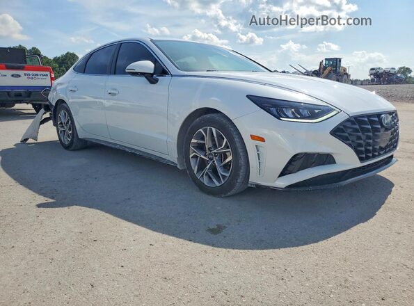 5NPEL4JA9MH094254 2021 HYUNDAI SONATA White Delantero derecho
