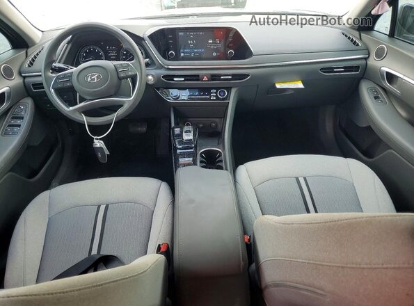 5NPEL4JA9MH113904 2021 HYUNDAI SONATA Blue Dashboard view