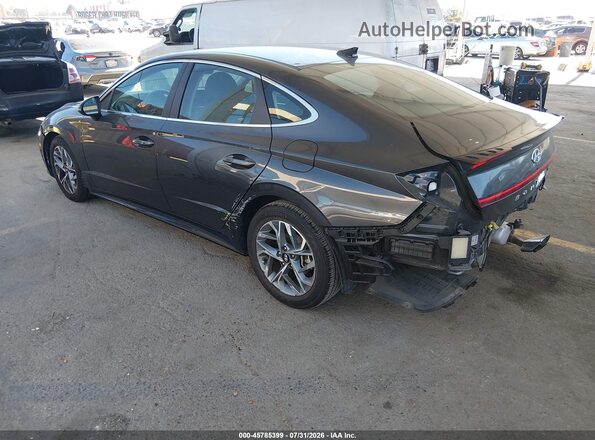 5NPEL4JAXMH106671 2021 HYUNDAI SONATA Gray Rear left