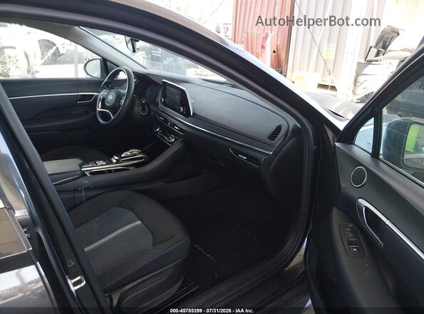 5NPEL4JAXMH106671 2021 HYUNDAI SONATA Gray Front interior view