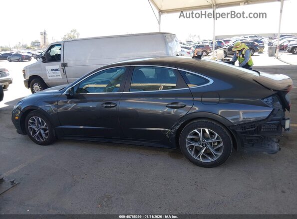 5NPEL4JAXMH106671 2021 HYUNDAI SONATA Gray 