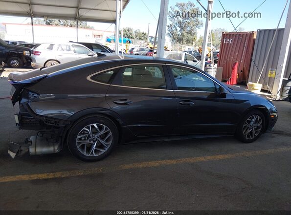 5NPEL4JAXMH106671 2021 HYUNDAI SONATA Gray 360 interior view