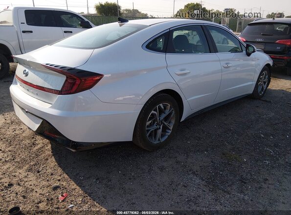 5NPEL4JAXMH120621 2021 HYUNDAI SONATA White უკანა მარჯვენა