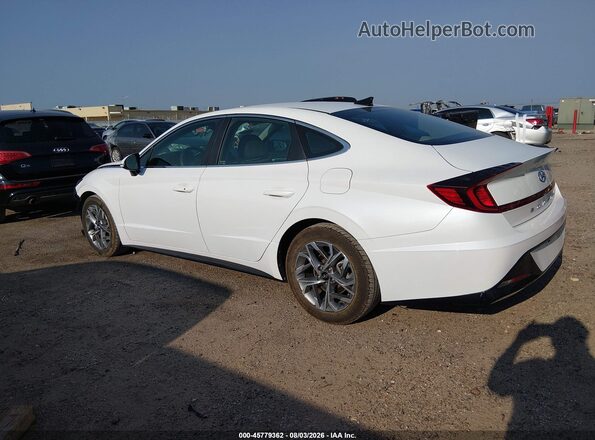 5NPEL4JAXMH120621 2021 HYUNDAI SONATA White უკანა მარცხენა