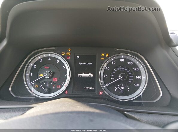 5NPEL4JAXMH120621 2021 HYUNDAI SONATA White უკანა სავარძლების ხედი