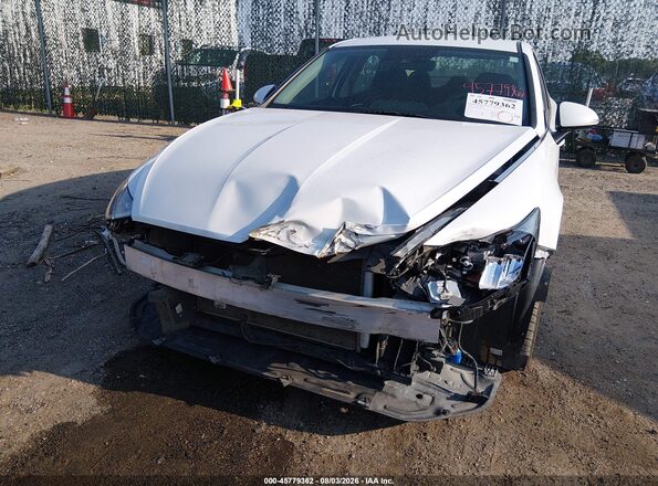 5NPEL4JAXMH120621 2021 HYUNDAI SONATA White უკანა სალონის ხედი